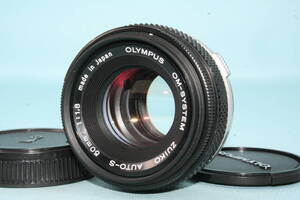 1円～ 良品 OLYMPUS オリンパス OM-SYSTEM Zuiko Auto-s 50mm f1.8 返品保証 同梱可 MFレンズ 11032-2