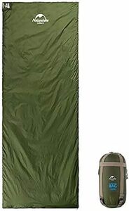 XL(205*85cm) グリーン右開き Naturehike 公式 寝袋 シュラフ 超軽量 連結可能 コンパクト アウトド