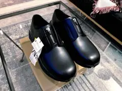 ZARA Vibramジッパーレザーシューズ