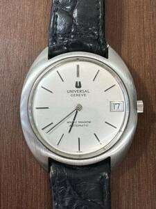 UNIVERSAL GENEVE WHITE SHADOW AUTOMATIC 867102 純正ベルト　ホワイトシャドウ ユニバーサルジュネーブ メンズ腕時計