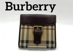 Burberry バーバリー　二つ折り財布　ノヴァチェック　ブランド　オシャレ