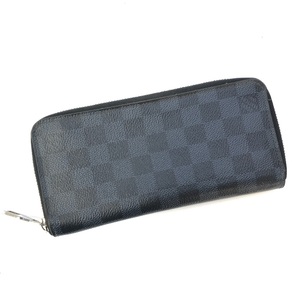 【ITJPXSDP1VU8】LOUIS VUITTON ルイ ヴィトン N63095 ダミエグラフィット ジッピーウォレット ヴェルティカル ラウンドファスナー 長財布