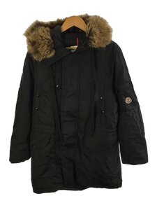 MONCLER◆ダウンジャケット/1/ナイロン/BLK/G20911C00023-68352/21AW AJA GIUBBOTTO