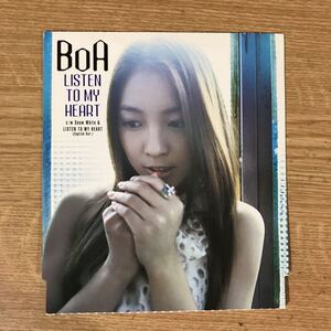 312-1 中古CD100円 BoA LISTEN TO MY HEART