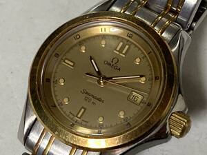 OMEGA オメガ Seamaster シーマスター120m 18Kベゼル 596.1501 796.1501 クォーツ コンビ