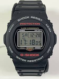 カシオ G-ショック CASIO G-SHOCK DW-5750E-1JF 20気圧防水 DW5700の復刻版 35周年記念 35th Anniversary