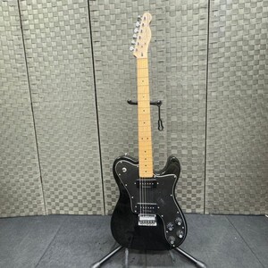 Q909-P4-441 Squier by Fender フェンダー スクワイヤー エレキギターTELECASTER テレキャスター 黒 ブラック 6弦 弦楽器 音出しOK ⑨