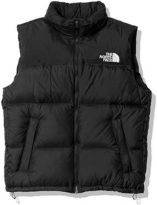 L ノースフェイス ヌプシベスト ND92338 黒 K ブラック THE NORTH FACE NUPTSE VEST ダウンベスト 送料無料