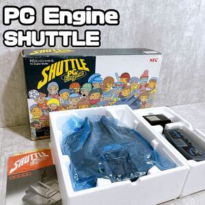 希少 PC Engine SHUTTLE 本体 箱 説明書付き PCエンジン シャトル NEC PI-TG5 完品 セット 外箱