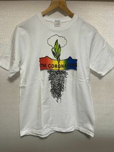 CORONA　コロナ　半袖　Tシャツ　プリントT　ホワイト系　Mサイズ　クルーネック