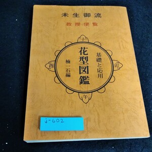 j-602 未生図説　基礎と応用　花型図鑑　桐華社刊※8