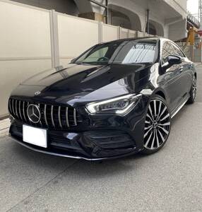 年末年始セール 1円〜売切 53500km CLA200d AMGライン パノラマルーフ アンビエント 赤黒レザー 19インチ 1オーナー 360度カメラ C118