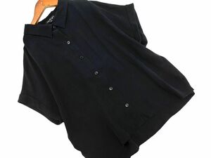 ネコポスOK INDIVI インディヴィ ブラウス シャツ size05/黒 ■◆ ☆ eec8 レディース