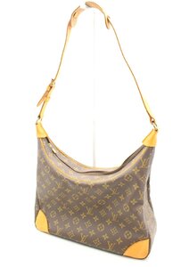 【ト静】 ★ LOUIS VUITTON ルイヴィトン ショルダーバッグ ブローニュ35 M51260 モノグラム ブラウン 中古現状販売 GD010GCG94