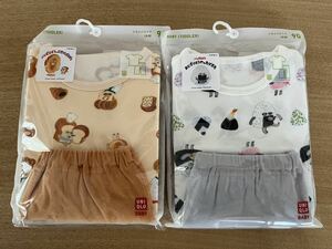 ユニクロ 半袖パジャマ キッズ 90 UNIQLO 