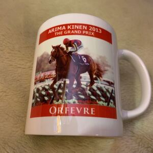 有馬記念★2013THE GRAND PRIX ORFEVRE★マグカップ★TURFY★JRA★サンリオ