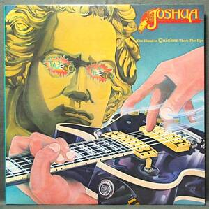 LP)US/Orig初回盤 JOSHUA [The Hand Is Quicker Than The Eye] ジョシュア/旋風/歌詞カード付き/1982年/Enigma Records/E 1013