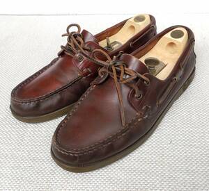 Paraboot パラブーツ BIRTH AMERICA 7.5 デッキシューズ 25.5cm シューツリー付き