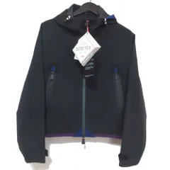 新品 未使用 22AW MONCLER モンクレール VIZILLE ゴアテックス ジップアップ フーディー ジャケット パーカー 0サイズ ブラック パープル レディース 古着 中古 USED