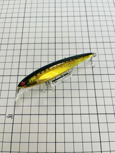 レイダウンミノーMIDレギュラーSP BR71HホログラムUSゴールドラッシュ ノリーズ LAYDOW MINNOW MID REGULAR NORIES サスペンド 廃盤ルアー