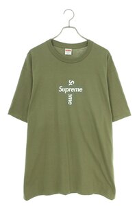 シュプリーム Tシャツ 20AW サイズ:XL クロスボックスロゴTシャツ 中古 HJ12