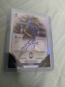 2023-24 Topps UEFA Club Competition LUIS MURIEL Auto Inter Milano 直筆サインカード