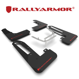 Rally Armor 2022- ホンダ シビック タイプR FL5 マッドフラップ ブラック/レッド 正規輸入品