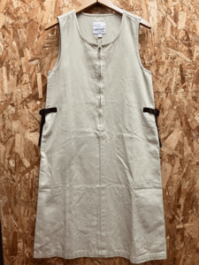 ★GRAMICCI CANVAS MID-LENGTH DRESS(SIZE/M)