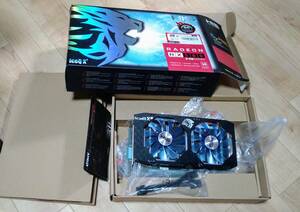 AMD HIS RX-580 8GB iceQX 静音ファンモデル 中古 箱 説明書付き 美品