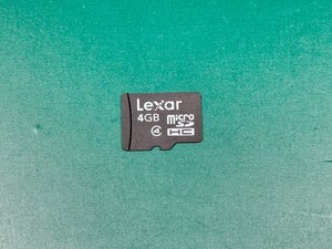 Lexar microSDHCカード 4GB 1枚 フォーマット済み 動作確認済みジャンク品