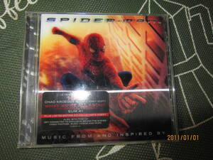 【中古美品ＣＤ/ポップス/サントラ】　SPIDER-MAN　　　2002年　　　19曲　　　　ゆうメール　　　送料無料!!♪