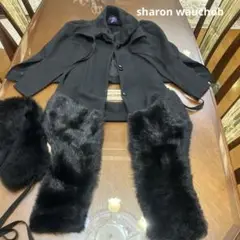 sharon wauchob シャロンワコブ　フランス製　ベストポンチョ　コート