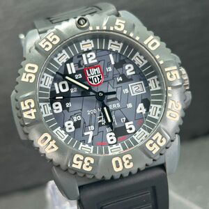 LUMINOX×Delta×STUSSY ルミノックス トリプルコラボ リミテッドエディション 腕時計 クオーツ アナログ 新品電池交換済み 動作確認済み