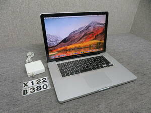 MacBook Pro A1286 ◆ CS6 ＆Office付◆新品バッテリ◆高速Core i7 / 8GB / 爆速SSD 512GB ◆PC1台で、ダブルmacOS & Windows10 ◆15.4型◆