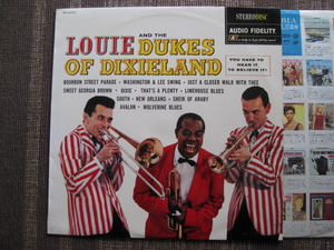 ☆LOUIS ARMSTRONG ルイ・アームストロング♪and the DUKES OF DIXIELAND☆日本コロムビア PS-2003☆ペラLP☆1964年☆