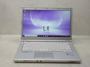 ☆1円☆第6世代☆CF-LX5PDMVS☆Core i5 2.40GHz/4GB/SSD128GB/累積6460/高解像度1920×1080/Sマルチ/無線/カメラ/Office/Win10 DtoD領域☆