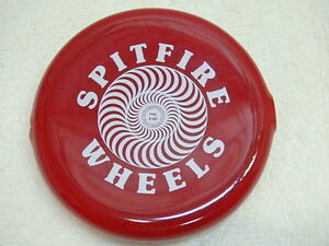 n206u　中古　スピットファイア　ラバーコインケース　QUIKOIN　USA　SPITFIRE　WHEELS　レッド