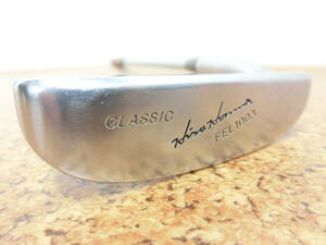 希少 名器♪HONMA ホンマ Hiro Honma CLASSIC FEL1003 ヒロホンマ クラッシック L字パター 32インチ 純正スチールシャフト 中古品♪T1514