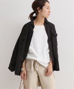 ∞ FRAMeWORK フレームワーク　【ROTHCO/ロスコ】 BDU SHIRTS　シャツ　ジャケット　ブラック系　黒　ワイド　羽織り　∞