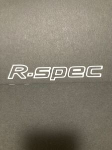 R -SPEC ステッカー 縦2cm横12cm スカイライン 日産 GTR R32 R33 R34 R35 SKYLINE シルビア S13 S14 S15