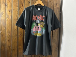 新品●AC/DC　ビーバス・アンド・バットヘッド　ビンテージスタイル　Tシャツ［XL］●ロックバンド/コミック/テレビアニメ/MTV