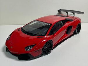 【1円スタート】オートアート　AUTOart 1/18　ランボルギーニ　アヴェンタドール　LB-WORKS ジャンク