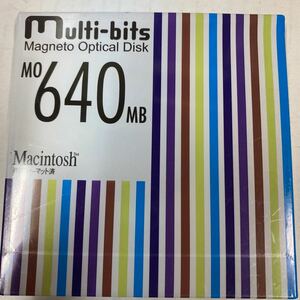 multi-bits mo 640 MB 3.5型　MO Macintosh フォーマット