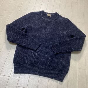 4055☆ UNITED ARROWS GREEN LABEL RELAXING トップス ニット セーター メンズ M ネイビー