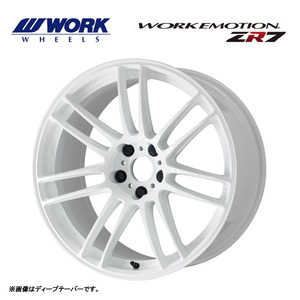 送料無料 ワーク WORK EMOTION ZR7 ミドルテーパー 9J-18 +38 5H-114.3 (18インチ) 5H114.3 9J+38【2本セット 新品】