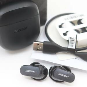 ITGYFQH5266M 即決 本物 Bose ボーズ QuietComfort EarBuds II ワイヤレス イヤホン ブラック ケース ヘッドホン bluetooth