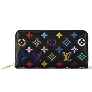 新品未使用 LOUIS VUITTON ルイ ヴィトン 村上隆 LV × TM ジッピー・ウォレット モノグラム マルチカラー 長財布 付属品付き