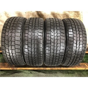 9.5分山 ダンロップ WINTERMAXX WM02 205/45R17 84Q 4本/札幌市手渡し可/中古スタッドレスタイヤ(冬タイヤ) CR-Z F_Q_95