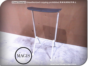 ■展示品■未使用品/MAGIS/高級/SD2070/Officina Stool/オフィチーナ/galvanized/ブラック/Ronan&Erwan Bouroullec/スツール/7.3万yyk583f