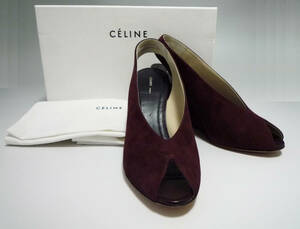 CELINE セリーヌ おしゃれパンプス #37ハーフ 11195